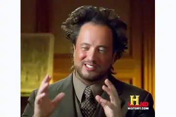 Ancient Aliens blank meme template