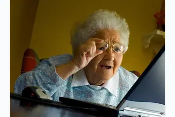 Grandma Finds the Internet blank meme template