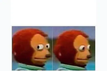 Monkey Puppet blank meme template