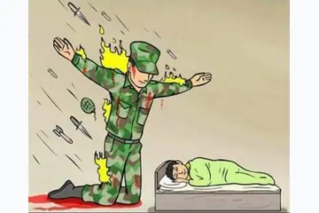 Protecting a Sleeping Child blank meme template