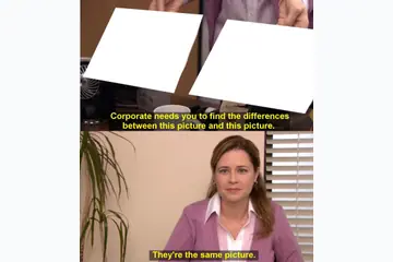 They're the Same Picture blank meme template