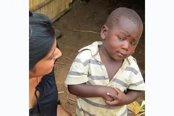 Third World Skeptical Kid blank meme template